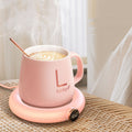 Coffee mug warmer, smart heated coaster, thermal insulation, constant temperature, office warming pad