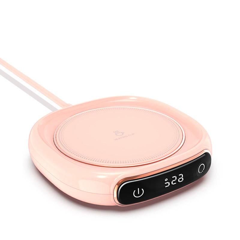 Coffee mug warmer, smart heated coaster, thermal insulation, constant temperature, office warming pad