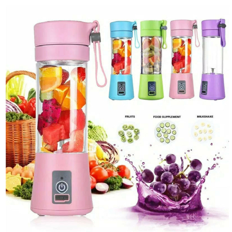 Portable Blender with USB Rechargeable Mini Fruit Juice Blender for Kitchen, Simple and Portable